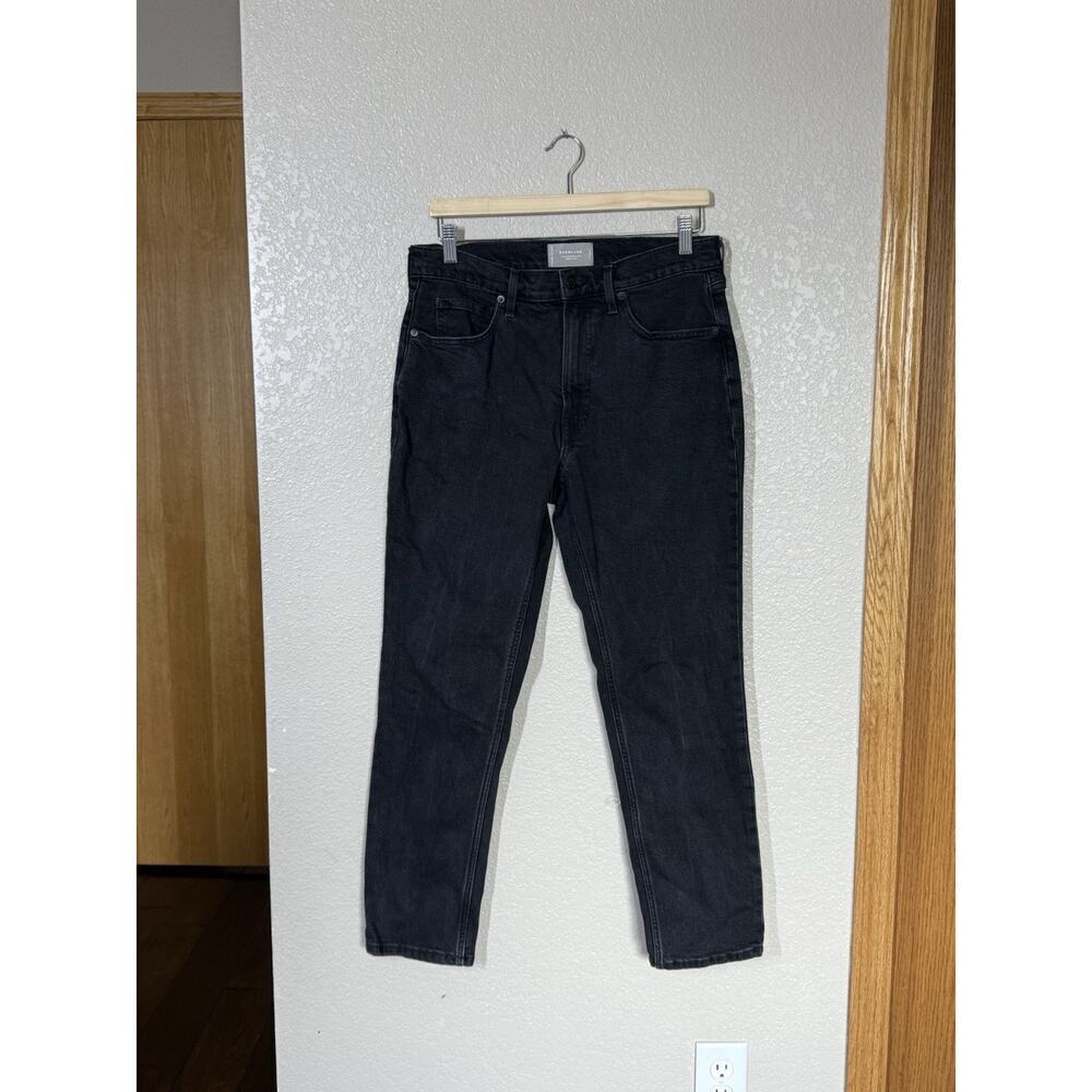 Everlane Women’s The Original Cheeky Jean Size 30 Regular Organic Cotton Black